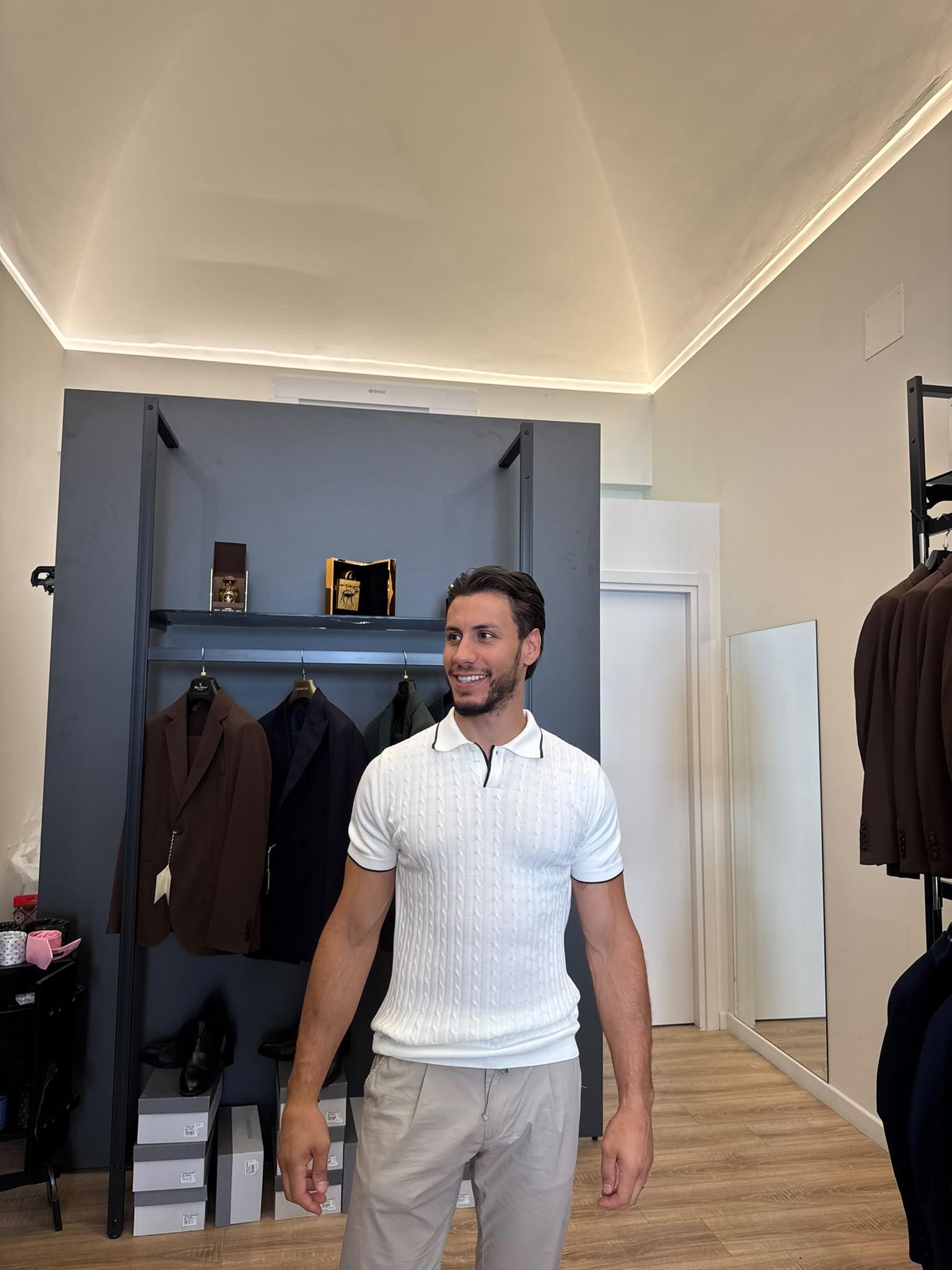 Polo un bottone